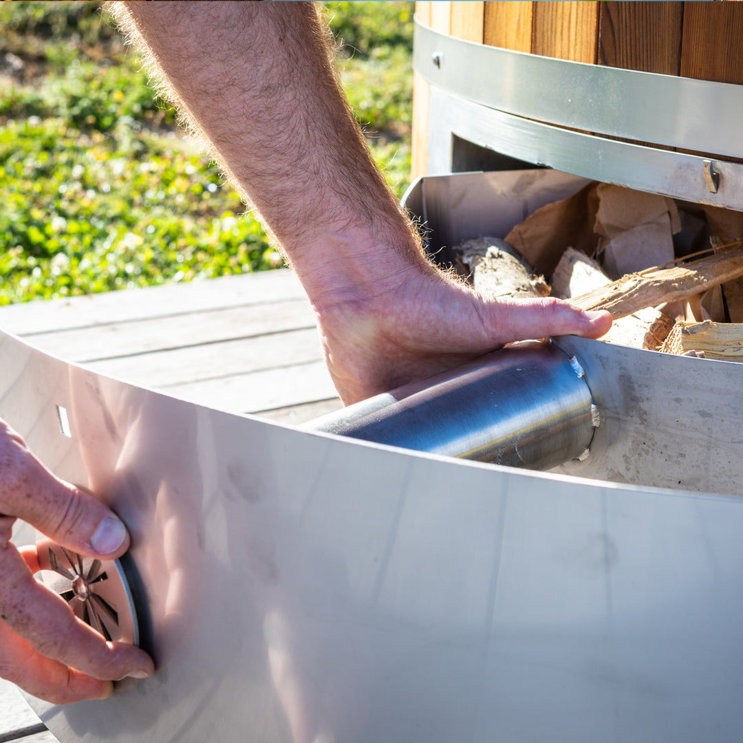 Wood Fired Hot Tub 1.9m