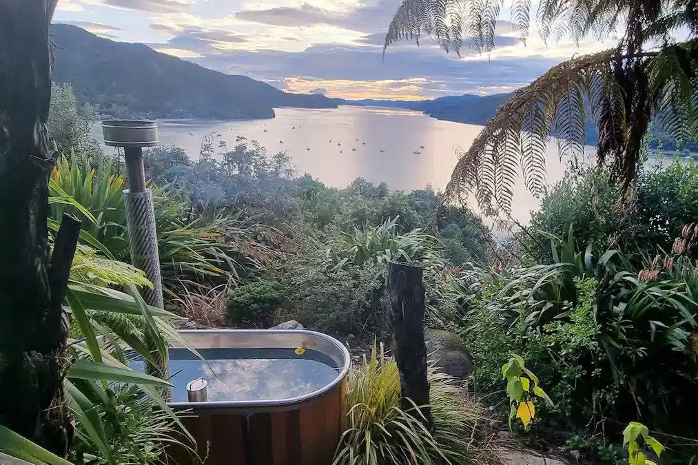 MARLBOROUGH SOUNDS – FEATURING THE STOKED WOOD FIRED BATH